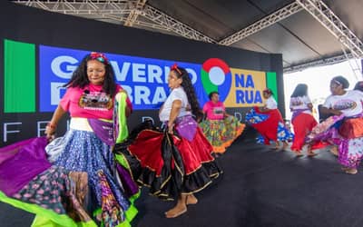 MinC fortalece a presença da cultura nas periferias por meio do programa Governo na Rua