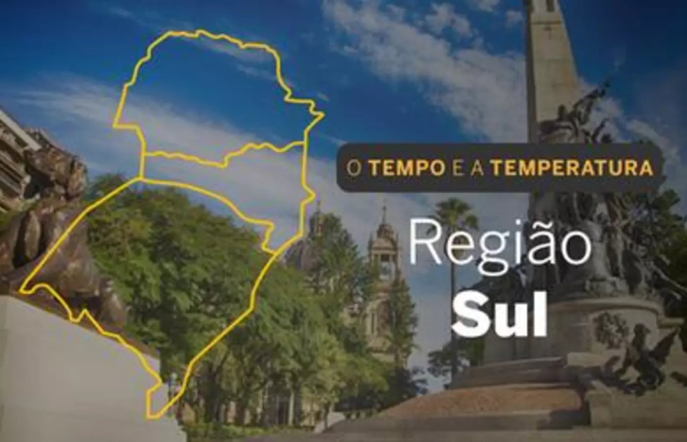 PREVISÃO DO TEMPO: quarta-feira (24) de calor e tempestades no Sul