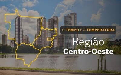 PREVISÃO DO TEMPO: quarta-feira (24) de instabilidades no Centro-Oeste