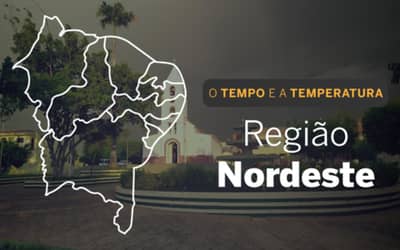 PREVISÃO DO TEMPO: segunda-feira (29) chuvosa no Nordeste
