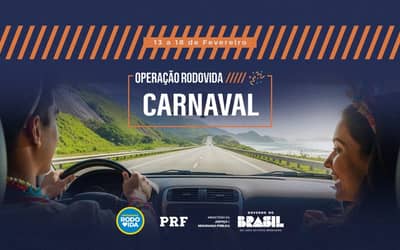 Operação Carnaval 2026: PRF intensifica fiscalização de rodovias