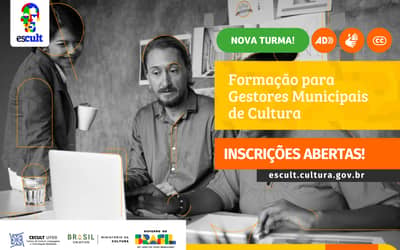 Escult reabre inscrições para curso gratuito focado em gestores municipais de cultura