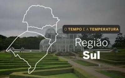 O TEMPO E A TEMPERATURA: manhã com possibilidade de geada no Sul neste sábado (06)