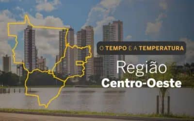 O TEMPO E A TEMPERATURA: Confira a previsão do tempo para a Região Centro-Oeste neste domingo (2)