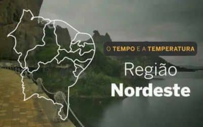 O TEMPO E A TEMPERATURA: Confira a previsão do tempo para a Região Nordeste neste segunda-feira (3)