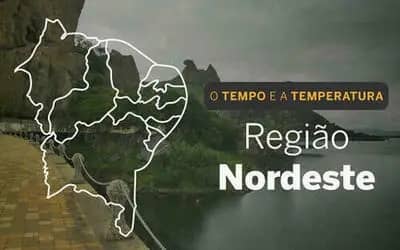 O TEMPO E A TEMPERATURA: Litoral do Nordeste segue com muitas nuvens e chuva isolada nesta quinta-feira